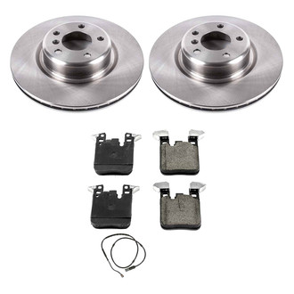 Callahan Brake Parts® - Plain Rear Brake Kit