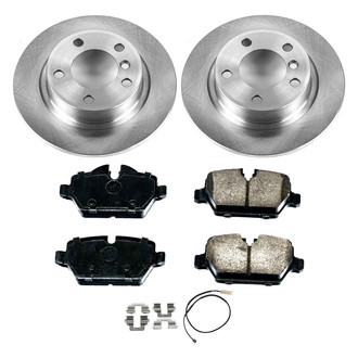 Callahan Brake Parts® - Plain Rear Brake Kit
