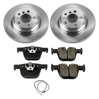 Callahan Brake Parts® - Plain Rear Brake Kit