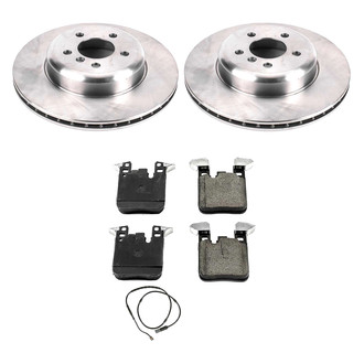 Callahan Brake Parts® - Plain Rear Brake Kit