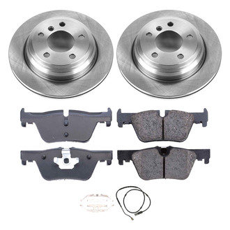 Callahan Brake Parts® - Plain Rear Brake Kit