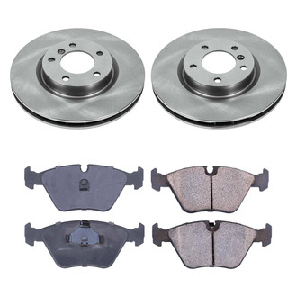 Callahan Brake Parts® - Plain Front Brake Kit