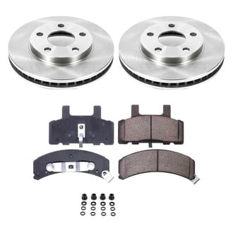 Callahan Brake Parts® - Plain Front Brake Kit