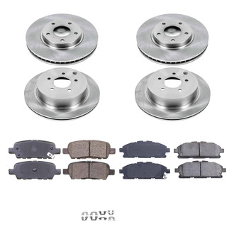 Callahan Brake Parts® - Plain Brake Kit