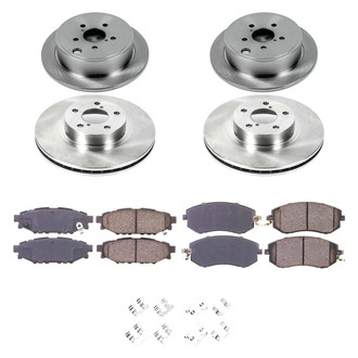 Callahan Brake Parts® - Plain Brake Kit