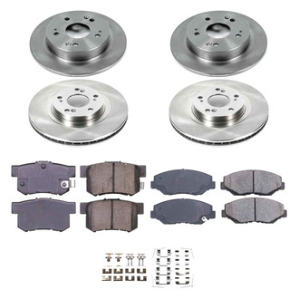 Callahan Brake Parts® - Plain Brake Kit