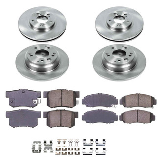Callahan Brake Parts® - Plain Brake Kit