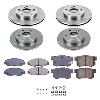 Callahan Brake Parts® - Plain Brake Kit