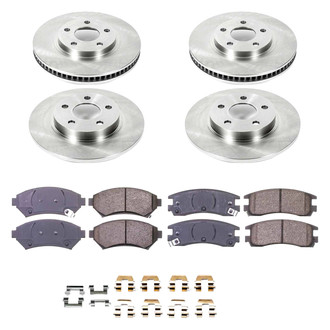 Callahan Brake Parts® - Plain Brake Kit