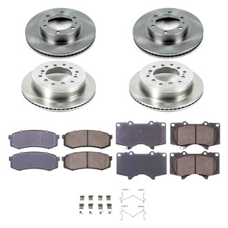 Callahan Brake Parts® - Plain Brake Kit