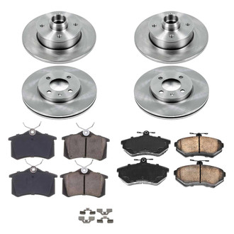 Callahan Brake Parts® - Plain Brake Kit
