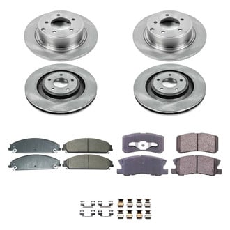Callahan Brake Parts® - Plain Brake Kit