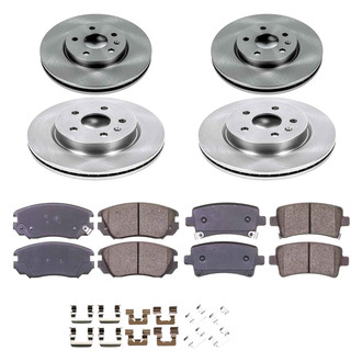 Callahan Brake Parts® - Plain Brake Kit