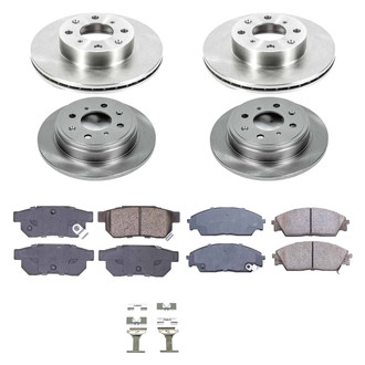Callahan Brake Parts® - Plain Brake Kit
