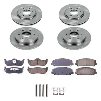 Callahan Brake Parts® - Plain Brake Kit