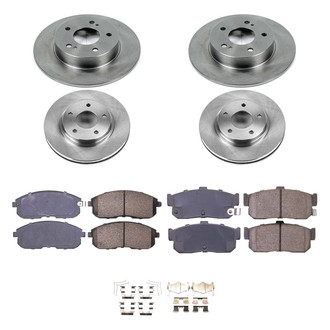 Callahan Brake Parts® - Plain Brake Kit