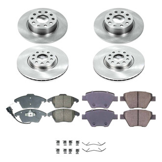 Callahan Brake Parts® - Plain Brake Kit