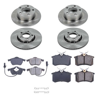 Callahan Brake Parts® - Plain Brake Kit