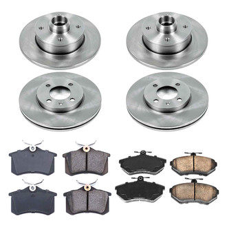 Callahan Brake Parts® - Plain Brake Kit