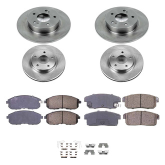 Callahan Brake Parts® - Plain Brake Kit