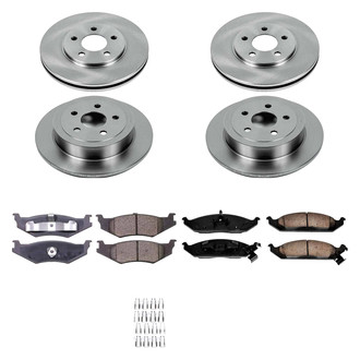 Callahan Brake Parts® - Plain Brake Kit