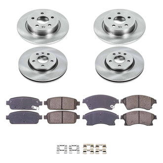 Callahan Brake Parts® - Plain Brake Kit