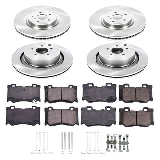 Callahan Brake Parts® - Plain Brake Kit