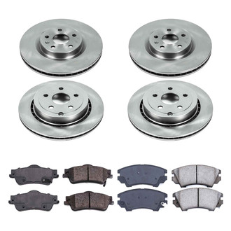 Callahan Brake Parts® - Plain Brake Kit