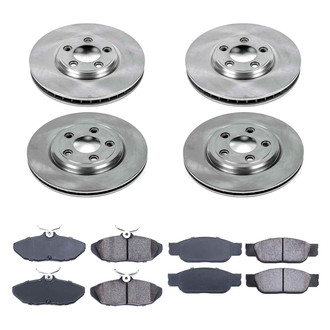 Callahan Brake Parts® - Plain Brake Kit