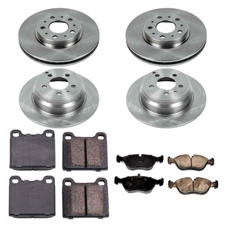 Callahan Brake Parts® - Plain Brake Kit