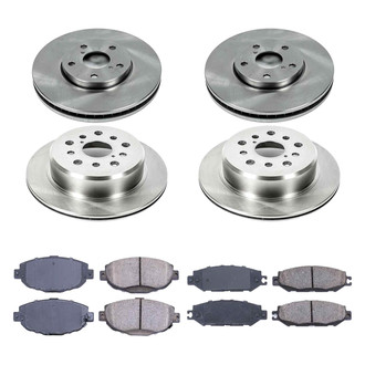 Callahan Brake Parts® - Plain Brake Kit