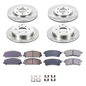 Callahan Brake Parts® - Plain Brake Kit