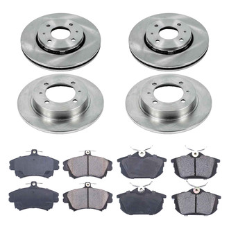 Callahan Brake Parts® - Plain Brake Kit