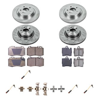 Callahan Brake Parts® - Plain Brake Kit