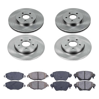 Callahan Brake Parts® - Plain Brake Kit