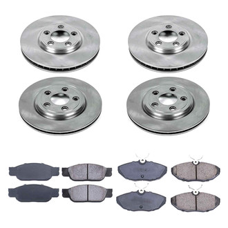 Callahan Brake Parts® - Plain Brake Kit