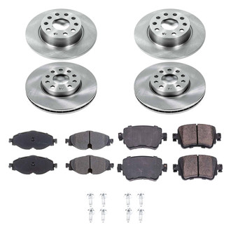 Callahan Brake Parts® - Plain Brake Kit