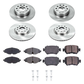 Callahan Brake Parts® - Plain Brake Kit