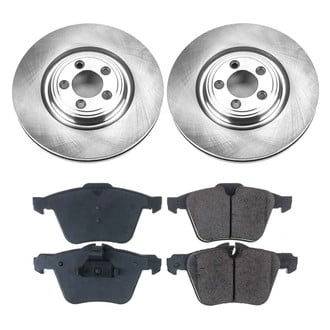 Callahan Brake Parts® - Plain Front Brake Kit