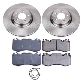 Callahan Brake Parts® - Plain Front Brake Kit