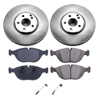 Callahan Brake Parts® - Plain Front Brake Kit