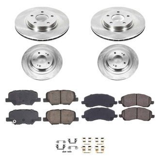 Callahan Brake Parts® - Plain Brake Kit