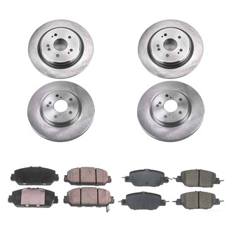 Callahan Brake Parts® - Plain Brake Kit