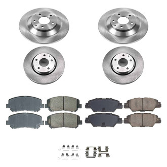 Callahan Brake Parts® - Plain Brake Kit