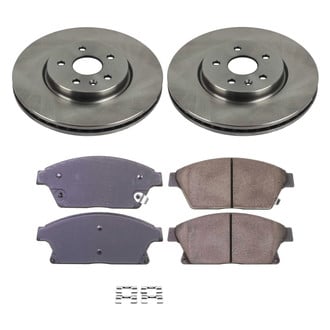 Callahan Brake Parts® - Plain Front Brake Kit