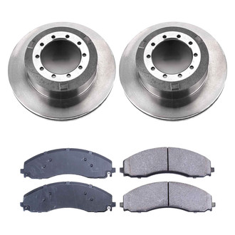 Callahan Brake Parts® - Plain Rear Brake Kit