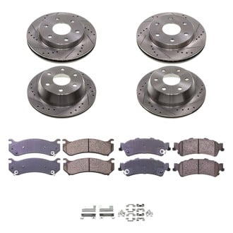 Callahan Brake Parts® - Drilled & Slotted Brake Kit