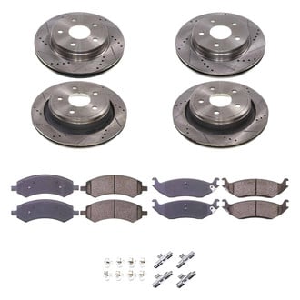 Callahan Brake Parts® - Drilled & Slotted Brake Kit