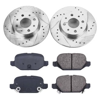 Callahan Brake Parts® - Drilled and Slotted Rear Brake Kit