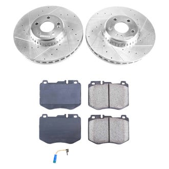 Callahan Brake Parts® - Drilled and Slotted Front Brake Kit